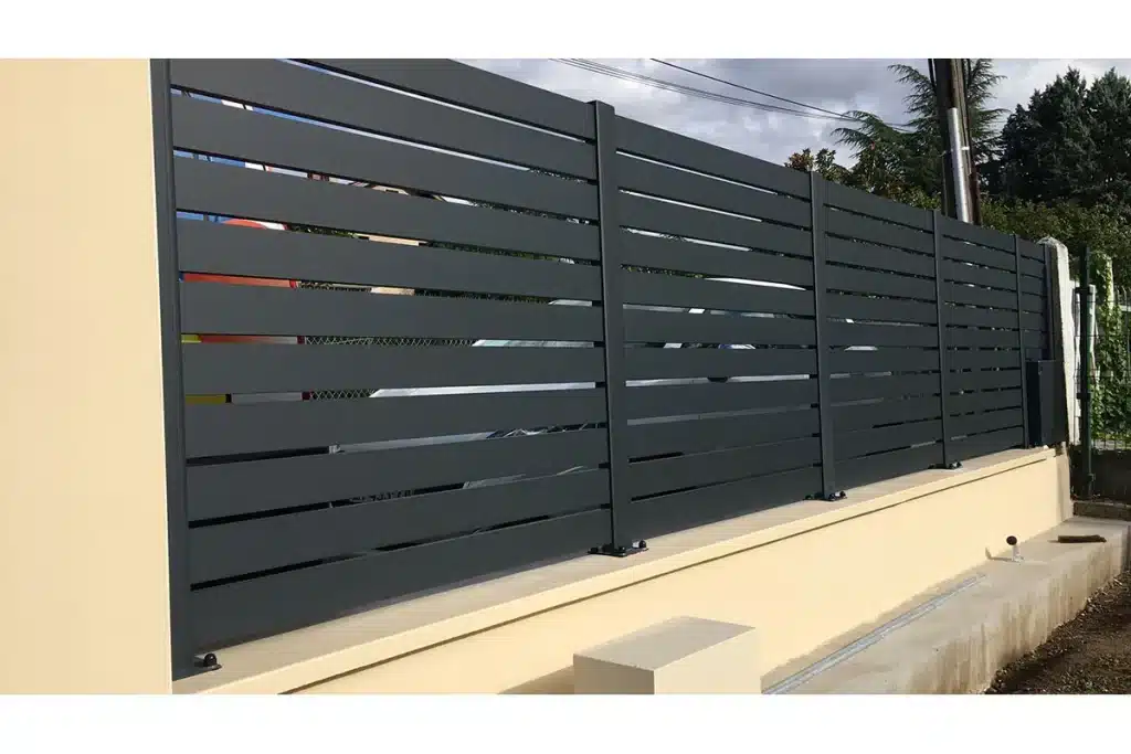 Clôture aluminium Brignais par l'Atelier de l'Alu
