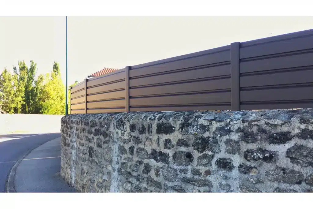 Clôture aluminium Chaponost par l'Atelier de l'Alu