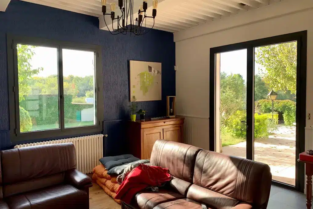 Fenêtre aluminium Franchevilles par l'Atelier de l'Alu
