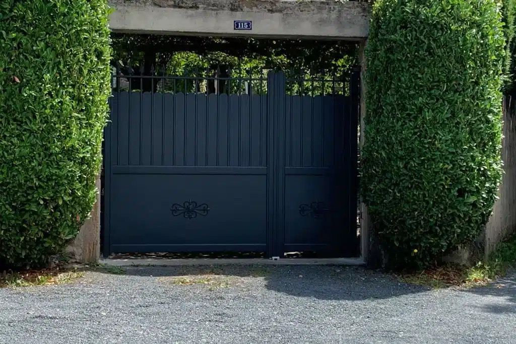 Portail ferronnerie par l'Atelier de l'Alu