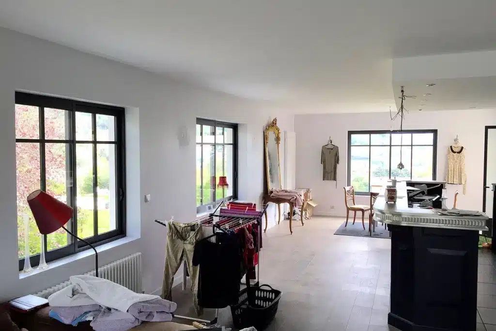 Verrière Atelier aluminium Chaponost par l'Atelier de l'Alu