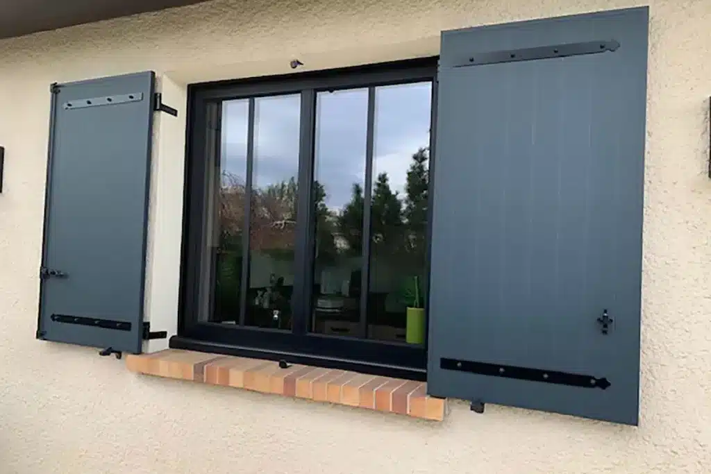 Volets aluminium Brignais par l'Atelier de l'Alu