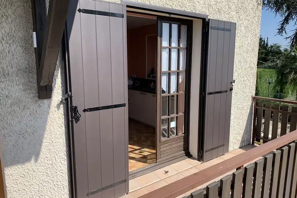 Volets aluminium Mornant par l'Atelier de l'Alu