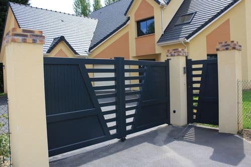 Portail Aluminium Brignais par l'Atelier de l'Alu