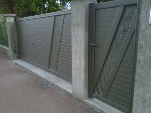 Portail Aluminium Vourles par l'Atelier de l'Alu
