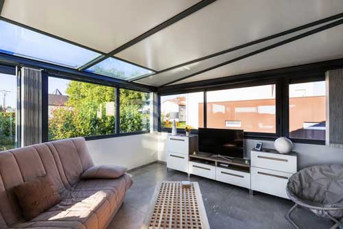 Véranda Lyon par l'Atelier de l'Alu