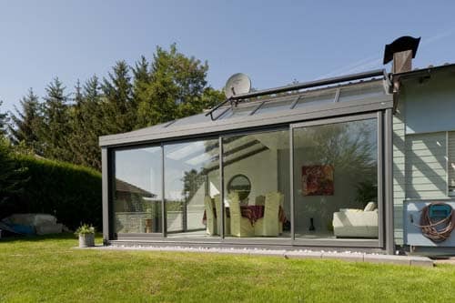 Véranda aluminium Vaugneray par l'Atelier de l'Alu