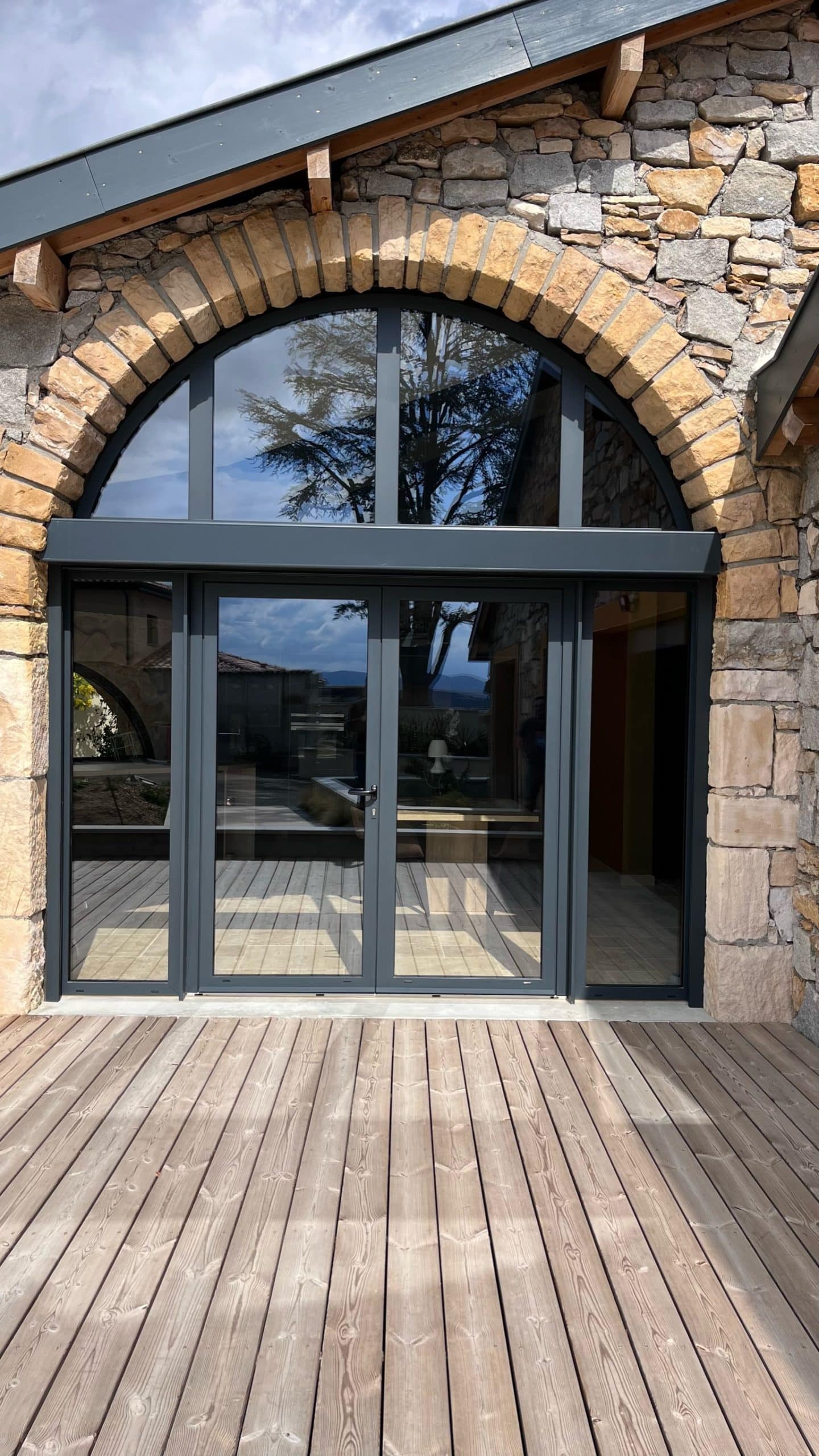 Fenêtre aluminium à Vernaison