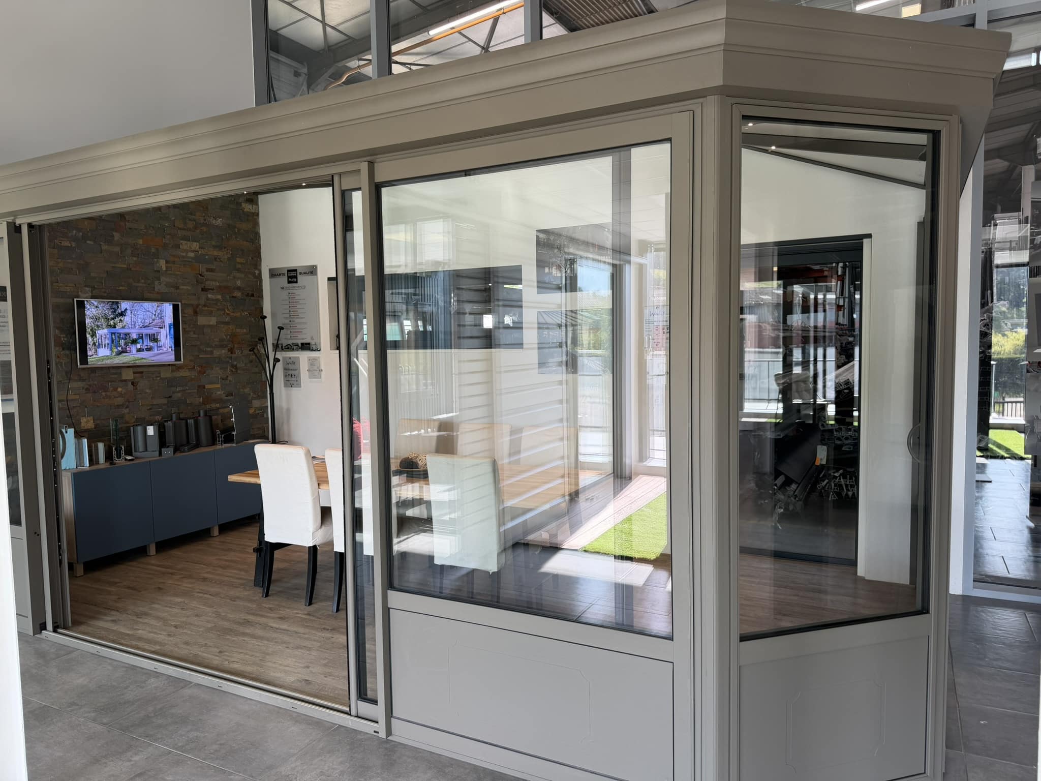 Menuiserie aluminium à Charly : sur mesure