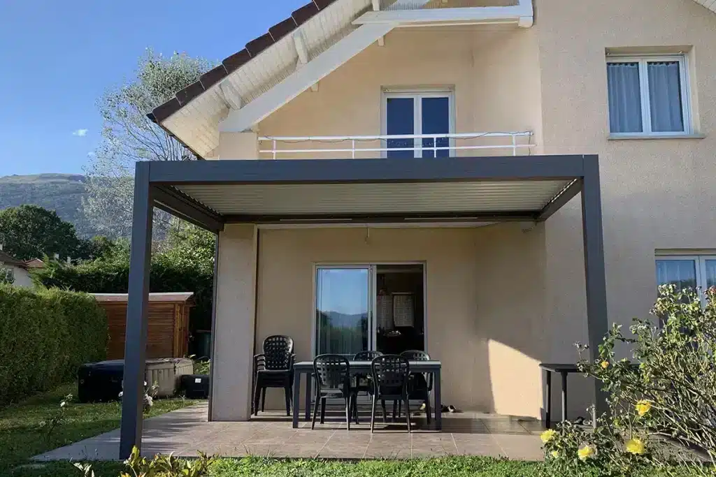 Pergola aluminium à Annecy