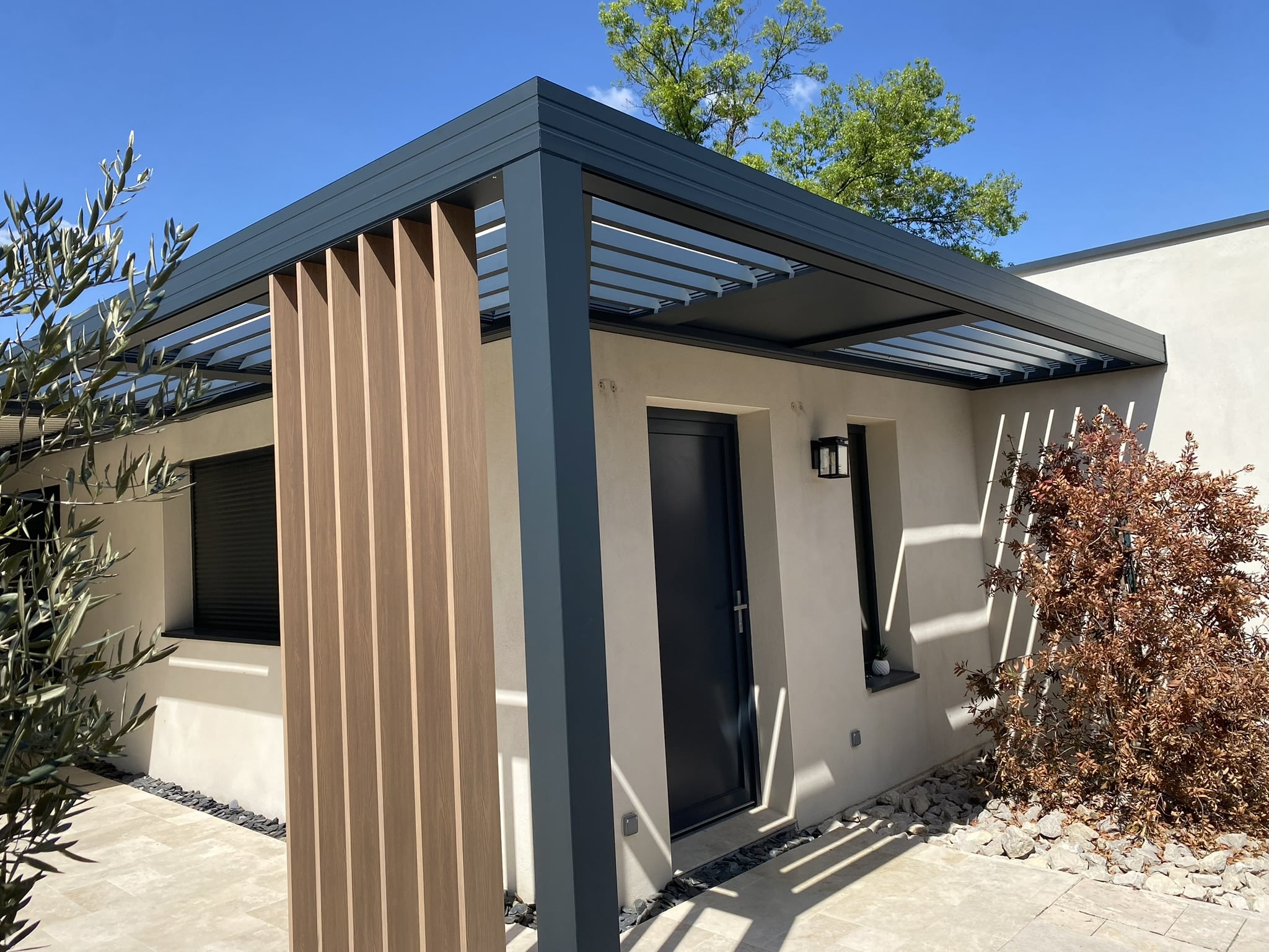 Pergola aluminium à Vernaison