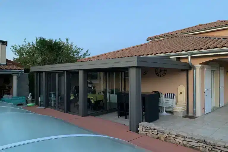 Pergola aluminium sur mesure à Chazay-d'Azergues